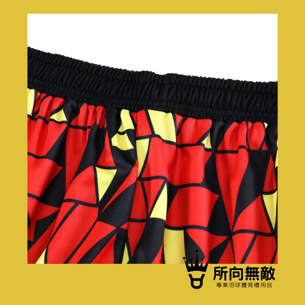 所向無敵．換季出清！日本限定馬賽克羽毛球短褲~男女同款羽毛球褲 羽球褲 羽球短褲 運動短褲 YY優乃克Yonex-細節圖2