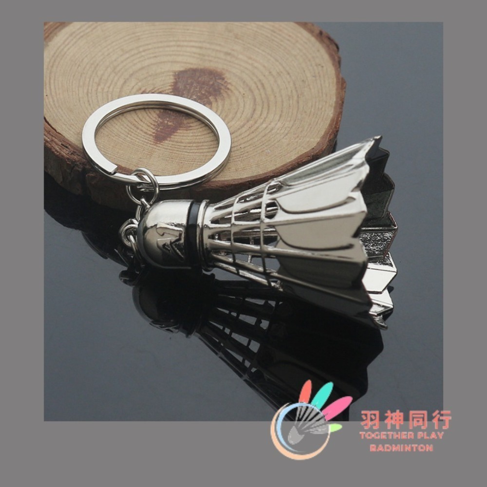 所向無敵．超質感羽毛球鑰匙圈-羽毛球吊飾 羽球吊飾 羽球掛飾 羽球掛件 羽球配件 羽球鑰匙圈 羽毛球掛件 羽球鑰匙扣-細節圖6