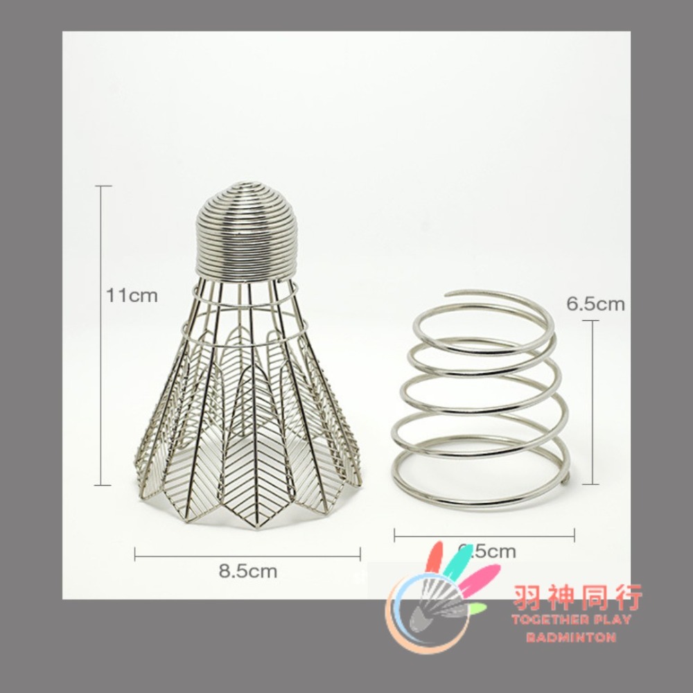 羽神同行．羽毛球造型筆筒-桌面收納 辦公室收納 辦公桌擺件 文具收納盒 文具收納筒 收納盒 桌上擺飾 辦公小物 文具收納-細節圖6