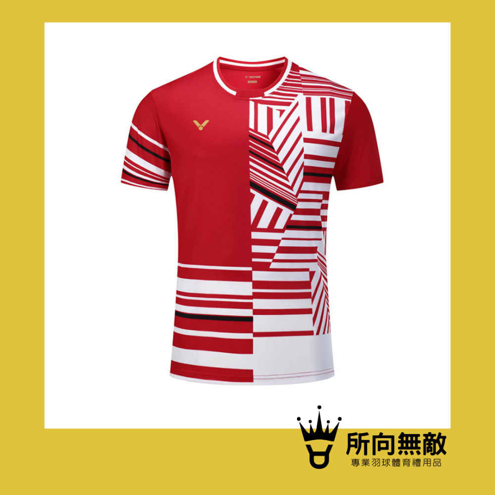 (現貨)所向無敵．過季出清！東奧丹麥國家隊羽毛球服男上衣~羽球男上衣 羽球上衣 男羽毛球服 男羽球服 勝利Victor-規格圖8