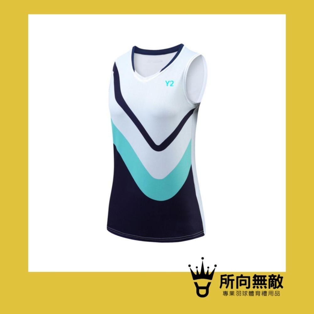 (現貨)所向無敵．零碼出清！韓國限定款Yonex優乃克YY無袖羽毛球女上衣~羽球女上衣 羽球上衣 女羽毛球服 女羽球服-細節圖2