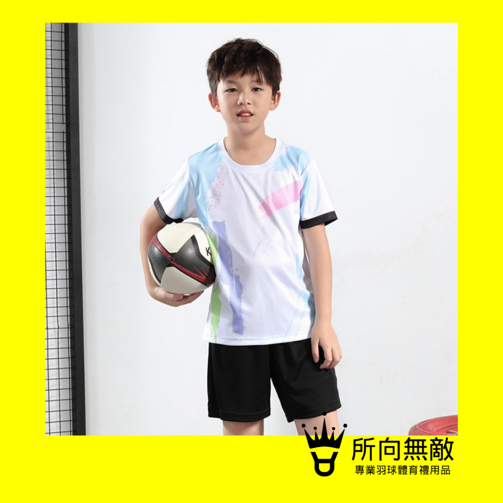 (現貨)所向無敵．2歲可穿！童趣塗鴉專業兒童羽毛球服~兒童羽毛球衣 兒童羽球服 兒童羽球衣 兒童運動服 幼兒羽球衣-規格圖10