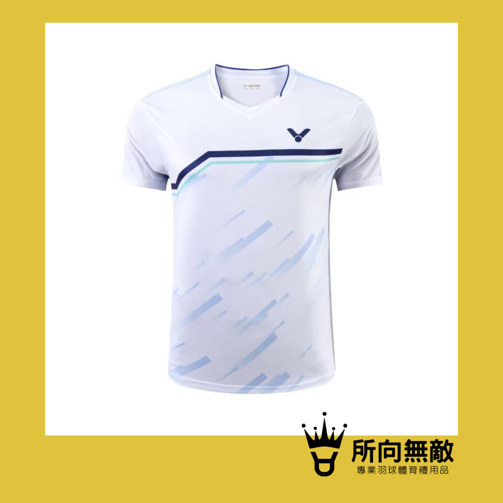 (現貨)所向無敵．換季出清！Victor勝利安東森大賽服羽球男上衣~羽毛球衣 羽球上衣 羽毛球服 羽球衣 羽毛球套裝-規格圖8