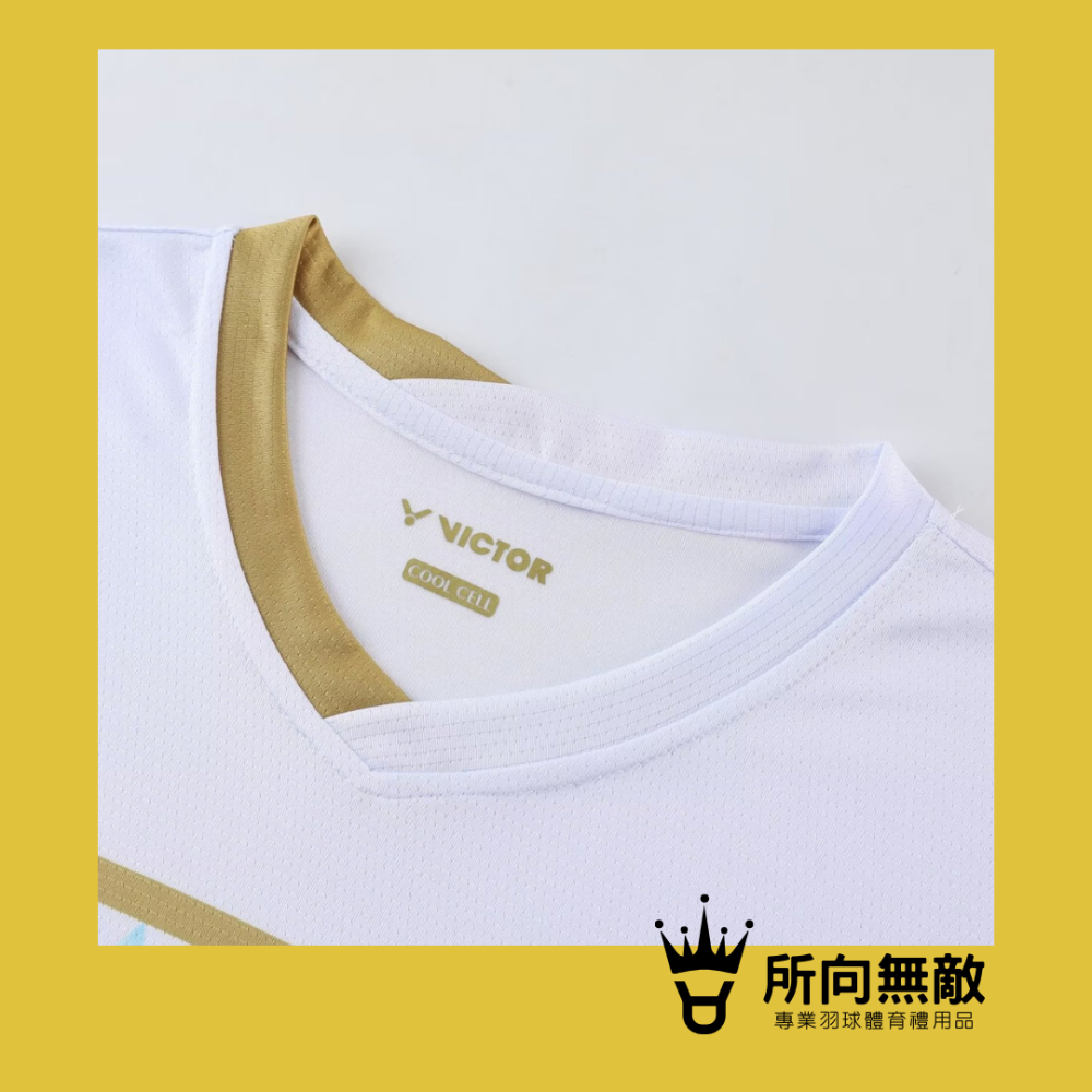 (現貨)所向無敵．換季出清！55周年紀念款羽毛球服男上衣~羽球男上衣 羽球上衣 男羽毛球服 男羽球服 勝利Victor-細節圖5