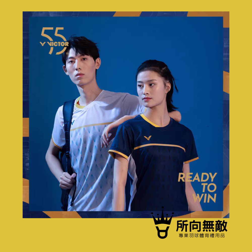 所向無敵．換季出清！55周年紀念款羽毛球服女上衣~羽球女上衣 羽球上衣 女羽毛球服 女羽球服 勝利Victor-細節圖4