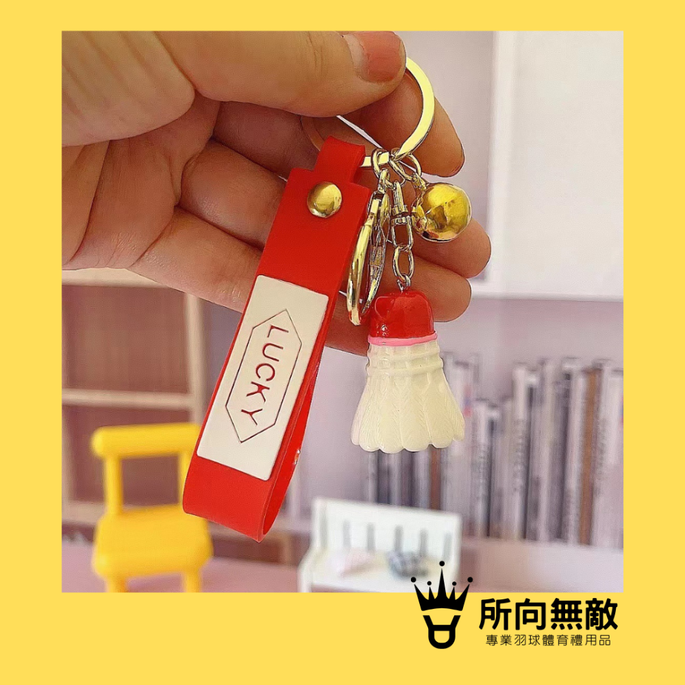 所向無敵．凱蒂貓打羽球吊飾 吊飾 汽機車鑰匙圈 包包吊飾 鑰匙扣 交換禮物 聖誕禮物 hellokitty吊飾-規格圖4