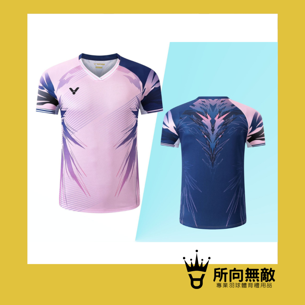 (現貨)所向無敵．換季出清！勝利新款羽毛球服女上衣~羽球女上衣 羽球上衣 女羽毛球服 女羽球服 勝利Victor-細節圖2