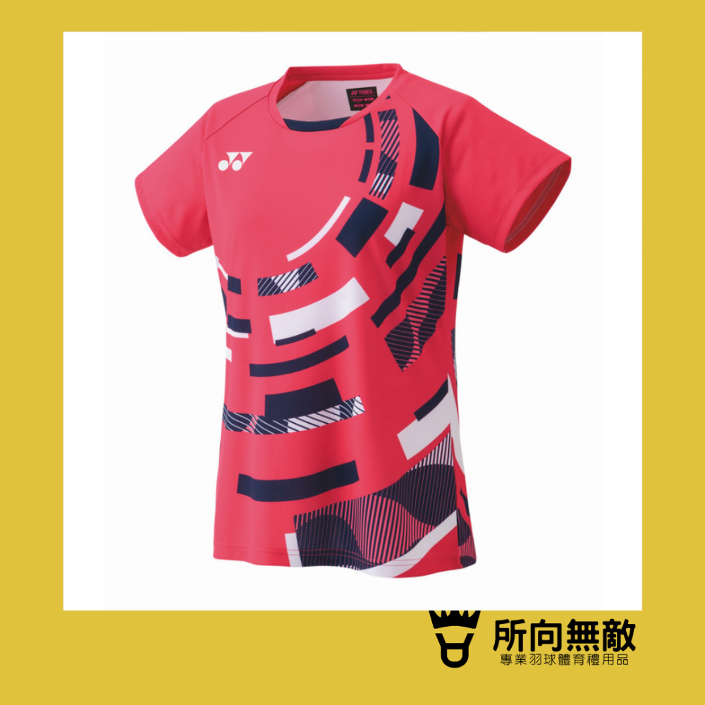 (現貨)所向無敵．零碼出清！巴黎奧運大賽服羽毛球服女上衣~羽球女上衣 羽球上衣 女羽毛球服 女羽球服 優乃克Yonex-規格圖11