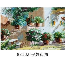 購了么 拼圖 1000片 益智拼圖  75*50CM大拼圖 裝飾畫 桌遊益智 風景 千片拼圖 解壓寒假暑假 拼圖框-細節圖6