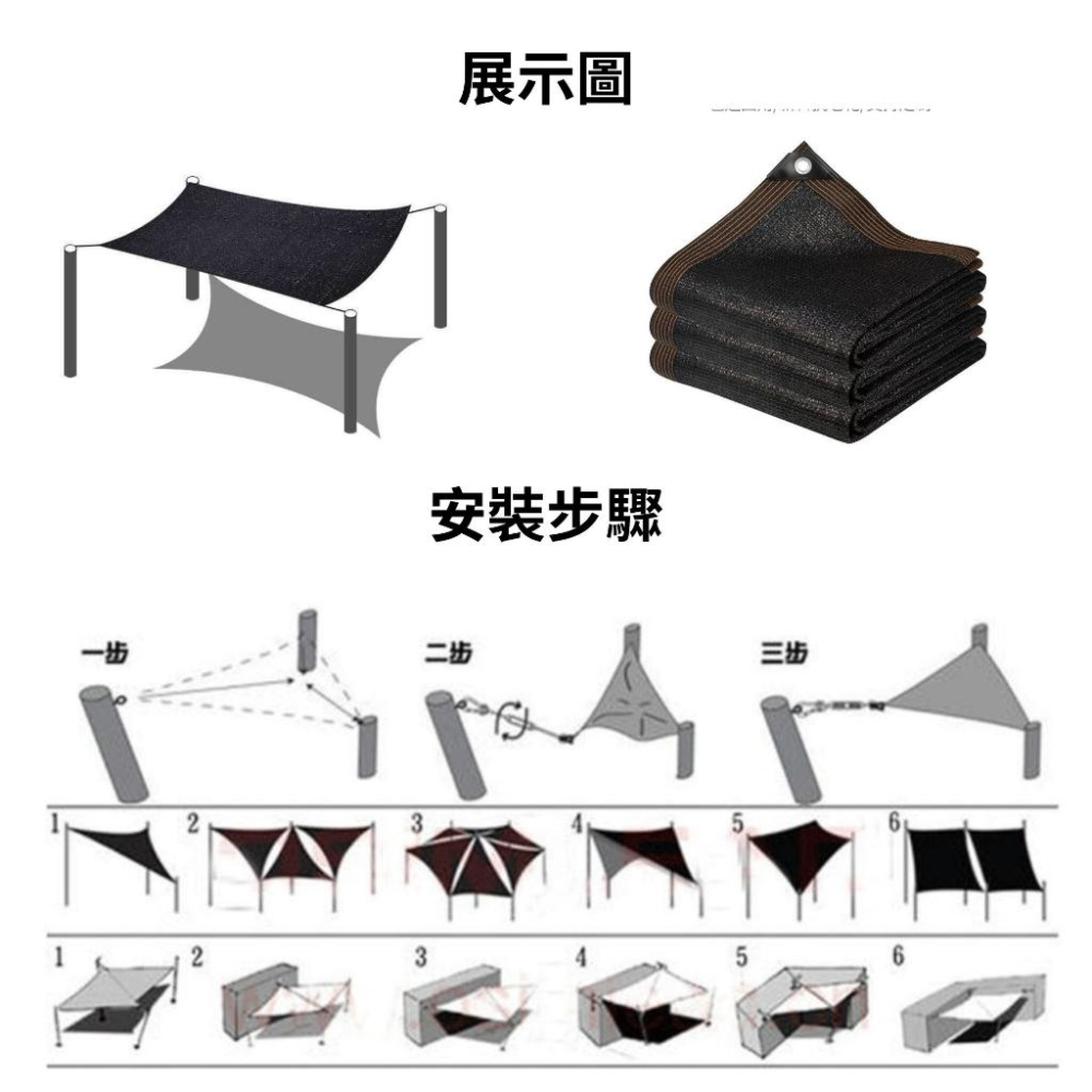 購了么 多功能隔熱遮陽網 遮陽網 加密遮陽網 防曬網遮陰網綠植遮陽網大棚網陽台防曬樓頂防曬隔熱網多肉汽車草皮露營車露-細節圖3