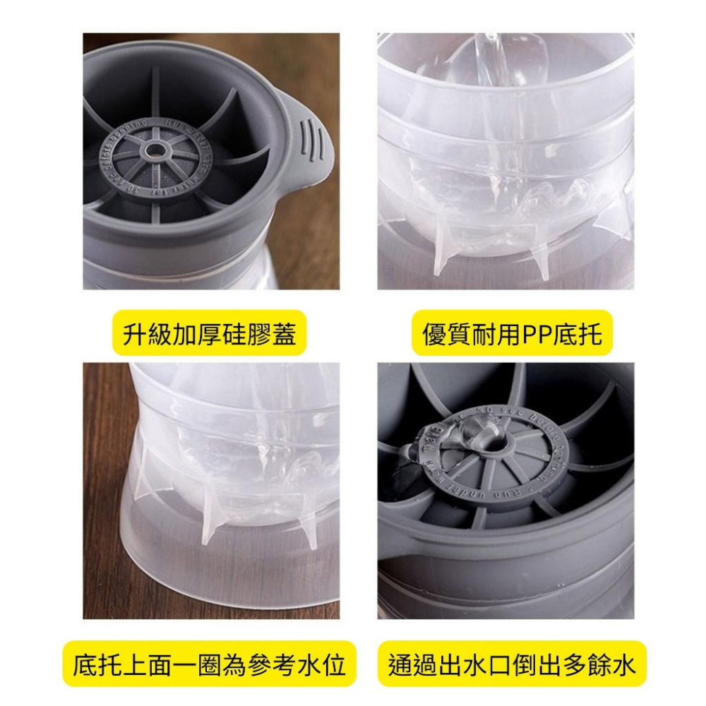 購了么 台灣現貨 威士忌冰球 冰格球 製冰模具 製冰盒 大冰球 冰塊模 製冰盒 冰塊球 冰塊模 快速出貨-細節圖4