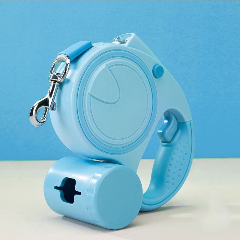 【汪喵森活】 LED 3色反光 3M寵物自動牽繩 有收納盒 自動牽繩 伸縮牽繩 伸縮拉繩 寵物牽繩 牽引繩 狗牽繩 牽繩-細節圖10