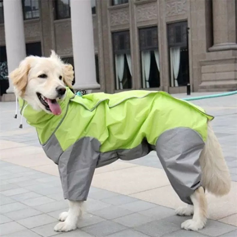 【汪喵森活】 寵物雨衣 2色 大狗雨衣 大型犬 狗雨衣 雨衣 包腹 米克斯 薩摩耶 哈士奇 黃金獵犬 拉不拉多 邊牧-細節圖8