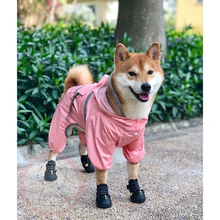 【汪喵森活】 寵物雨衣 雨衣 柴犬雨衣 防水 柯基 法鬥 柴犬 比熊 雪納瑞 西高地 狗雨衣 貴賓 馬爾濟斯 傑克羅素梗-細節圖11