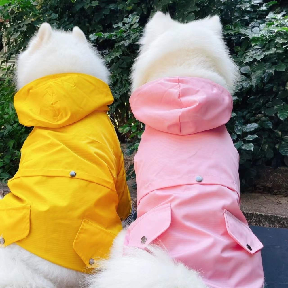 【汪喵森活】 寵物雨衣 2-35kg 寵物風衣 大狗雨衣 狗雨衣 雨衣 防水 柯基 法鬥 柴犬 薩摩耶 哈士奇 米克斯-細節圖4