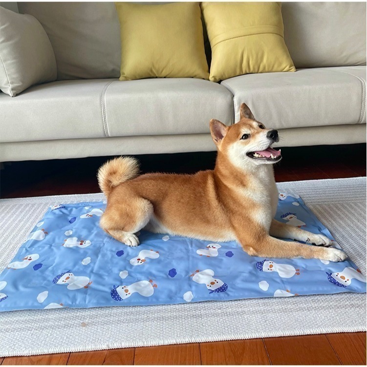 【汪喵森活】 8款 寵物涼墊 狗狗 冰墊 降溫 涼感 睡墊 柯基 法鬥 柴犬 比熊 雪納瑞 臘腸 貴賓 西高地 寵物床-細節圖6