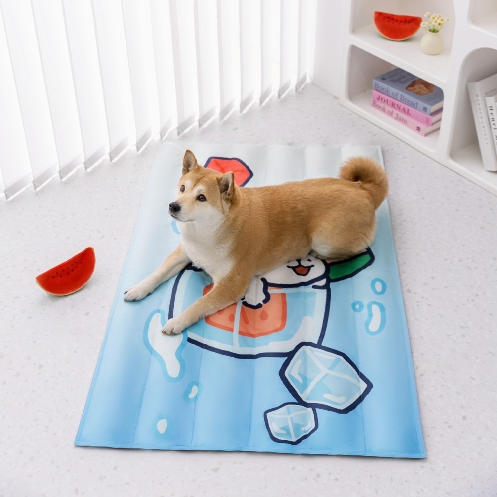 【汪喵森活】 8款 寵物涼墊 狗狗 冰墊 降溫 涼感 睡墊 柯基 法鬥 柴犬 比熊 雪納瑞 臘腸 貴賓 西高地 寵物床-細節圖10