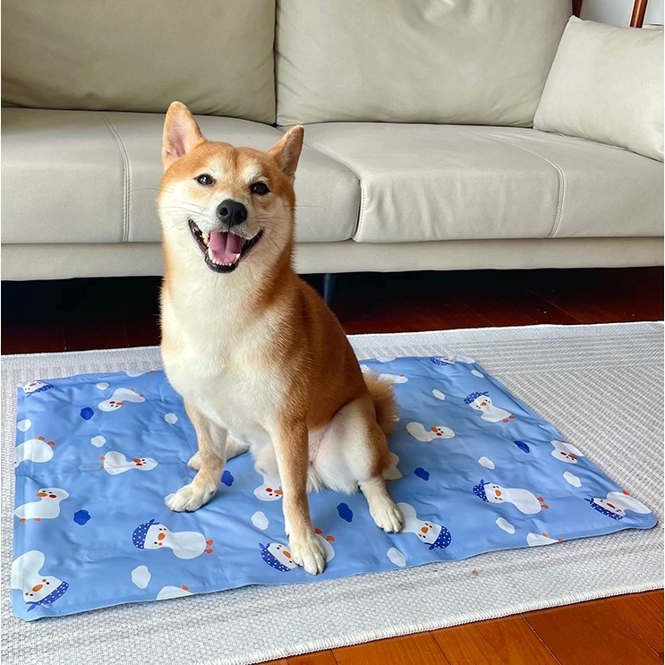 【汪喵森活】 8款 寵物涼墊 狗狗 冰墊 降溫 涼感 睡墊 柯基 法鬥 柴犬 比熊 雪納瑞 臘腸 貴賓 西高地 寵物床-規格圖11