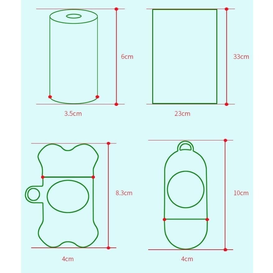 【汪喵森活】 寵物拾便袋 狗狗 便便 拾便袋 撿便袋 撿便袋 寵物撿便袋 撿便器 環保 拾便器 垃圾袋 柯基 柴犬 貴賓-細節圖3