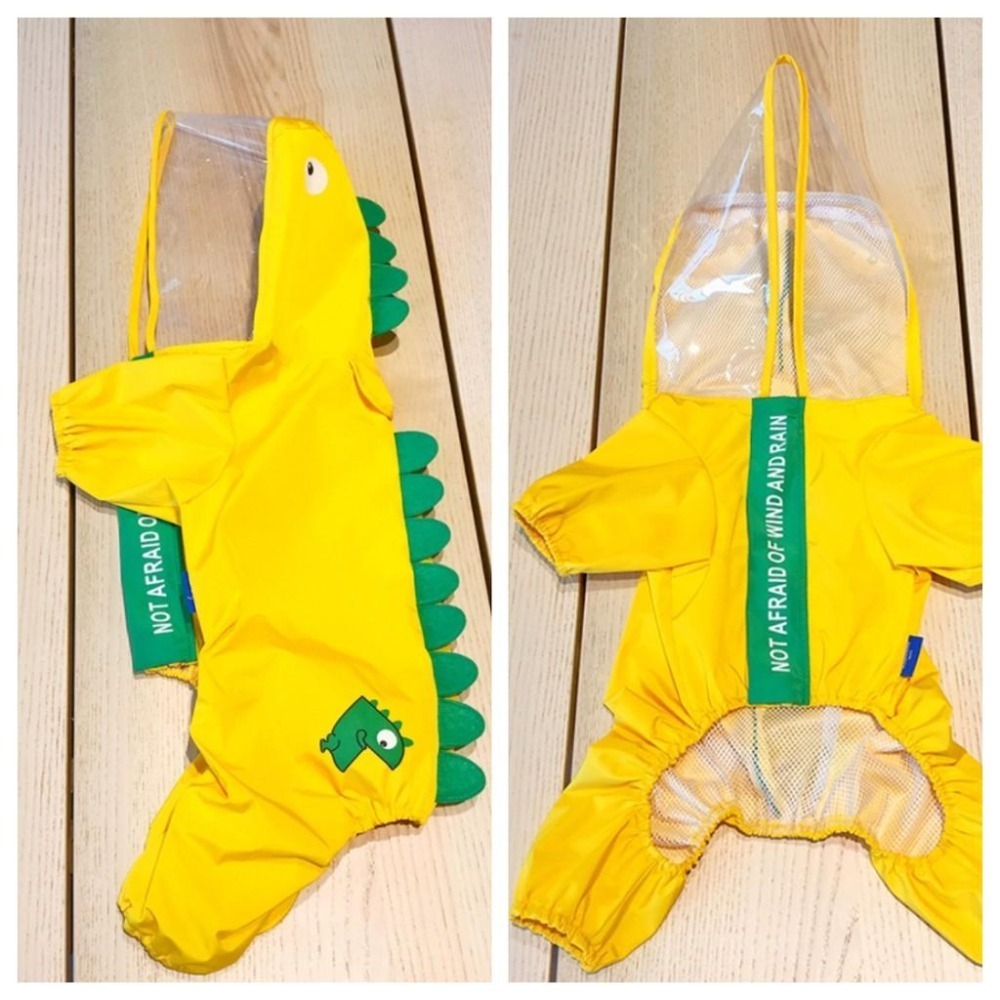 【汪喵森活】 法鬥雨衣 寵物雨衣 恐龍雨衣 四腳全包 雨衣 法鬥 狗雨衣 巴哥犬 英鬥 鬥牛犬 惡霸犬 八哥 寵物外出-細節圖4
