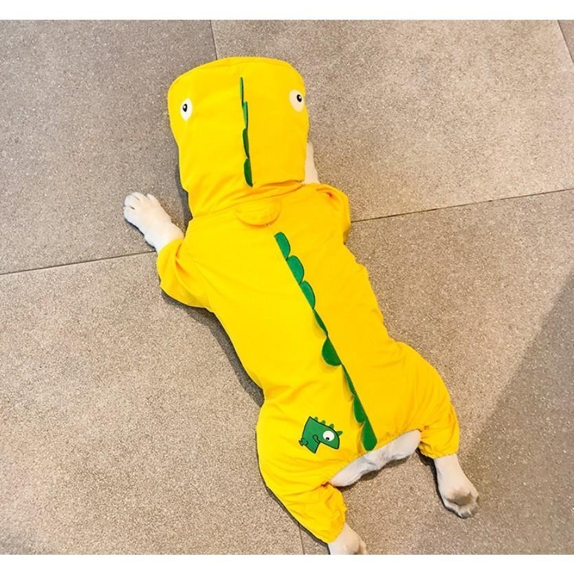 【汪喵森活】 法鬥雨衣 寵物雨衣 恐龍雨衣 四腳全包 雨衣 法鬥 狗雨衣 巴哥犬 英鬥 鬥牛犬 惡霸犬 八哥 寵物外出-細節圖8