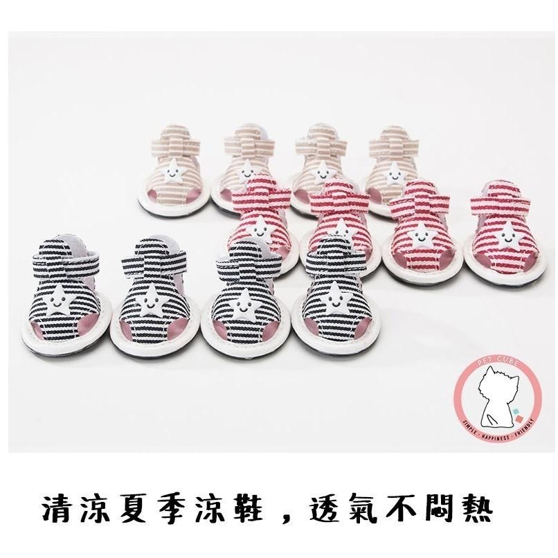 【汪喵森活】 狗涼鞋 寵物涼鞋 狗狗涼鞋 狗狗透氣鞋 外出寵物鞋 狗鞋子 防滑涼鞋 貴賓 臘腸 比熊 博美 西施 狗鞋子-細節圖5