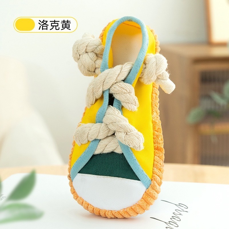 【汪喵森活】 布鞋玩具 藏食玩具 發聲玩具 啾啾玩具 咬咬玩具 繩結玩具 陪伴 拔河玩具 互動玩具 BB玩具 益智 響鈴-規格圖11