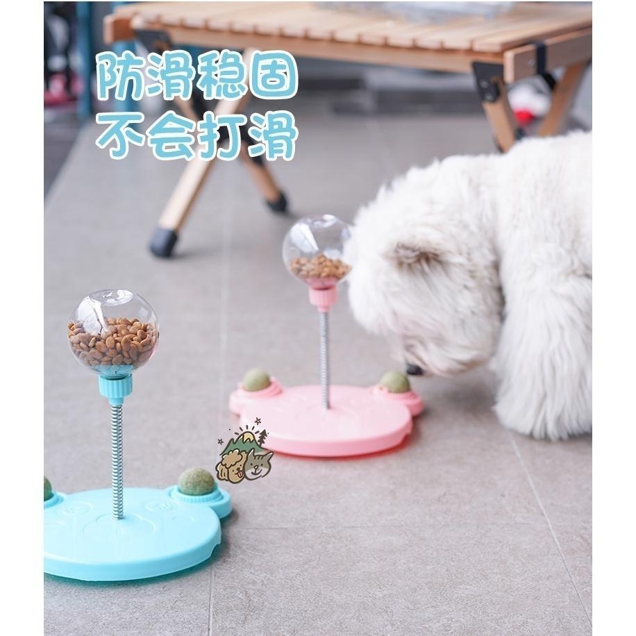 【汪喵森活】 漏食球 搖擺漏食球 寵物搖擺漏食球 解悶玩具 陪伴玩具 益智玩具 不倒翁玩具 貓狗玩具 藏食玩具球 貓糖-細節圖5