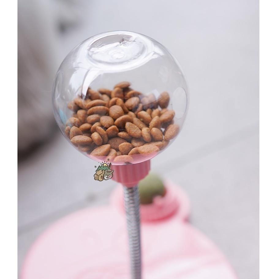【汪喵森活】 漏食球 搖擺漏食球 寵物搖擺漏食球 解悶玩具 陪伴玩具 益智玩具 不倒翁玩具 貓狗玩具 藏食玩具球 貓糖-細節圖6