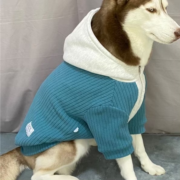 【汪喵森活】 陽光男孩 3色保暖連帽外套 秋冬服飾 黃金獵犬 拉不拉多 薩摩耶 西高地 法鬥 英鬥 米克斯 邊境 巨貴-細節圖9