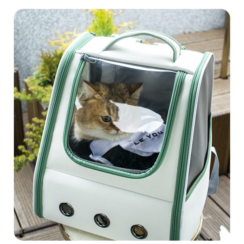 【汪喵森活】 寵物後背包 寵物外出包 貓咪外出包 貓背包 胸背包 寵物背包 兔子 倉鼠 背包 寵物太空包 寵物背包-細節圖11