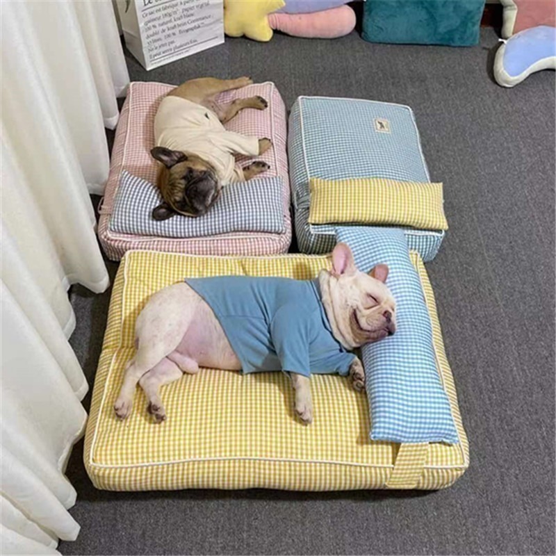 【汪喵森活】 可拆洗狗窩 帶枕睡床 寵物床 貓窩 寵物睡窩 寵物窩 狗墊 貓墊 貓床 寵物床墊 寵物床 寵物睡墊 狗睡窩-細節圖10