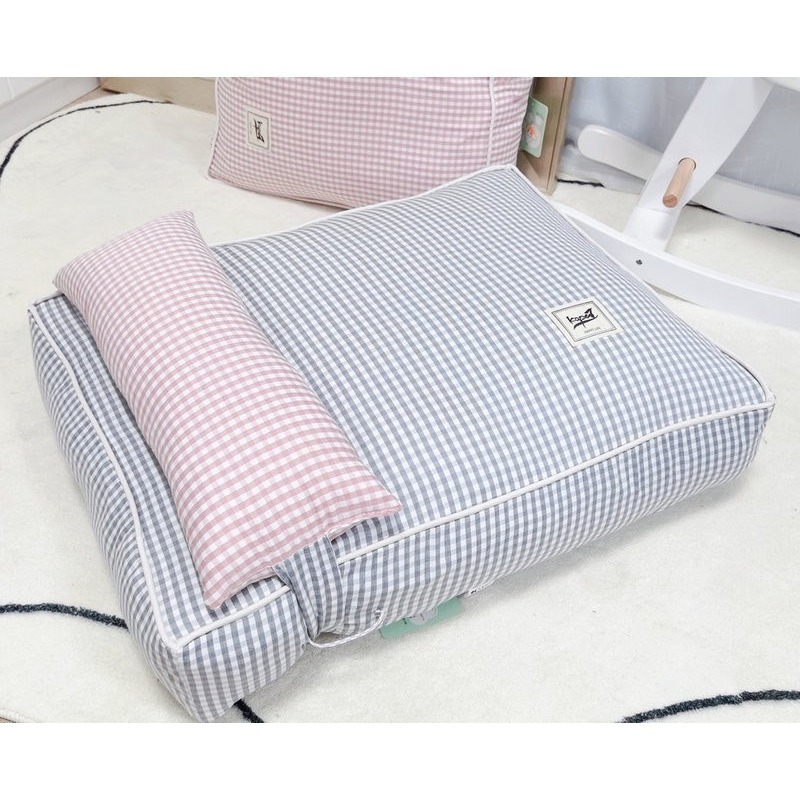 【汪喵森活】 可拆洗狗窩 帶枕睡床 寵物床 貓窩 寵物睡窩 寵物窩 狗墊 貓墊 貓床 寵物床墊 寵物床 寵物睡墊 狗睡窩-細節圖11