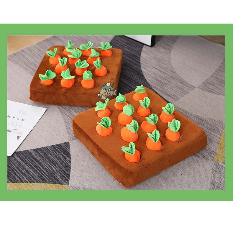 【汪喵森活】 蘿蔔 狗玩具 拔蘿蔔 蘿蔔田 拔蘿蔔 紅蘿蔔 蘿蔔玩具 寵物玩具 蘿蔔田地 採蘿蔔 嗅聞益智玩具 嗅覺玩具-細節圖6