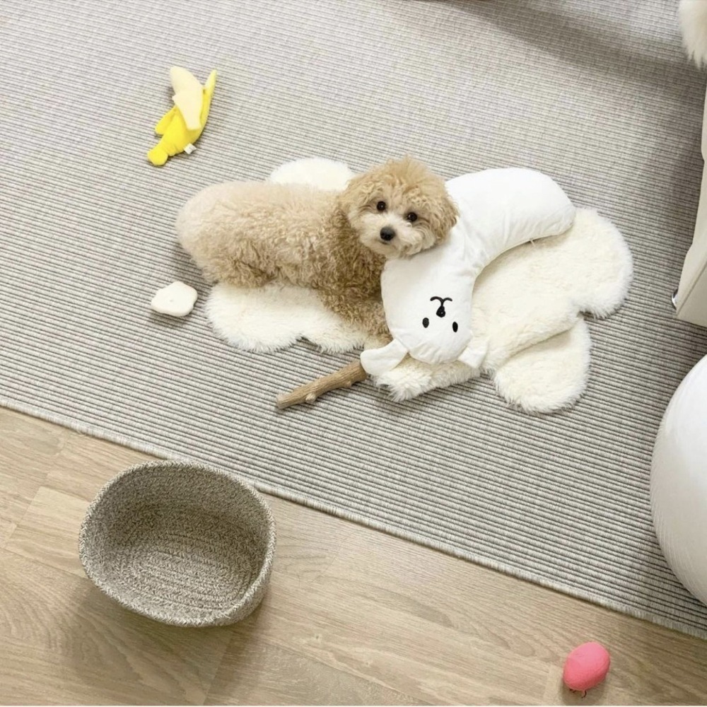 【汪喵森活】 13色 寵物枕頭 寵物靠枕 寵物抱枕 狗狗枕頭 U型枕 貓咪枕頭 保護頸椎 寵物窩 寵物護頸枕 寵物小枕頭-細節圖7