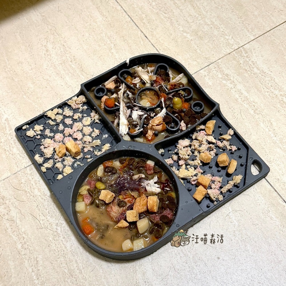 【汪喵森活】 舔食墊 寵物舔食墊 舔舔墊 矽膠慢食墊 寵物慢食墊 狗狗慢食碗 矽膠防噎餐墊 寵物餐盤 帶吸盤 紓壓玩具-細節圖5