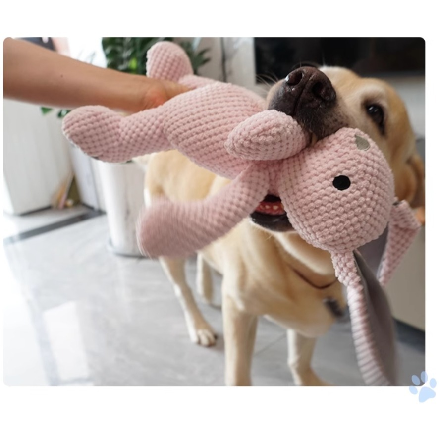 【汪喵森活】 寵物玩具 中大型犬 發聲玩具 兔子大象大熊恐龍 寵物玩偶 互動玩具 磨牙玩具 咬咬玩具 陪伴玩具 狗玩具-細節圖5