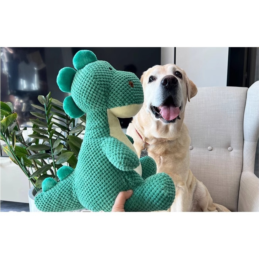 【汪喵森活】 寵物玩具 中大型犬 發聲玩具 兔子大象大熊恐龍 寵物玩偶 互動玩具 磨牙玩具 咬咬玩具 陪伴玩具 狗玩具-細節圖9