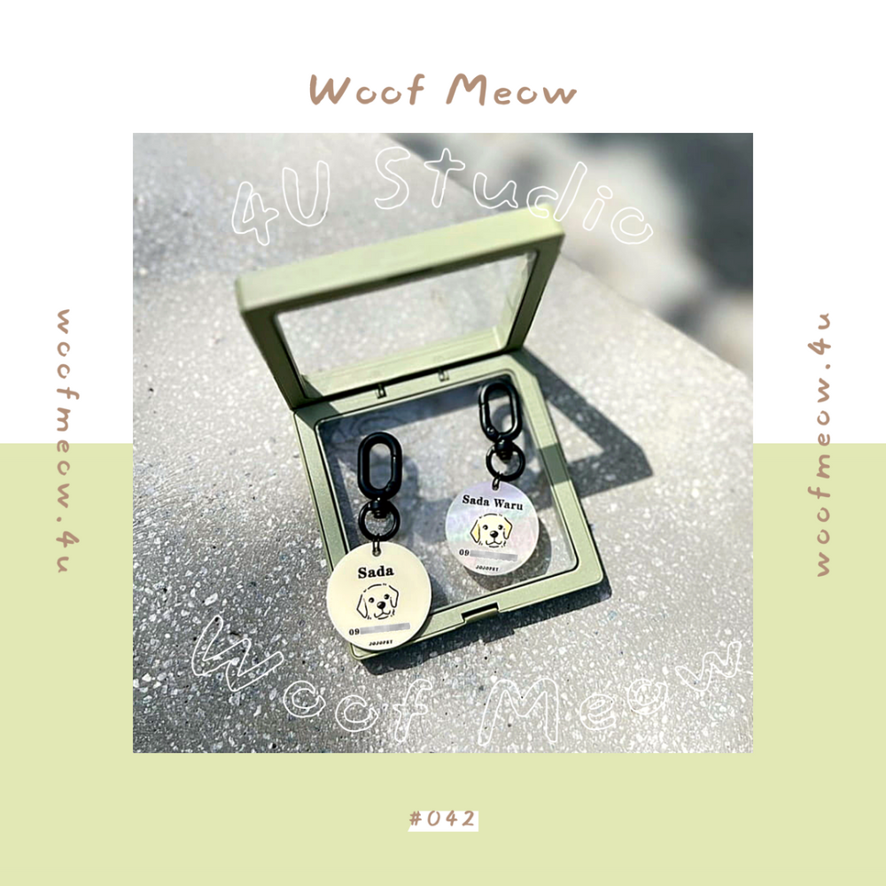 【汪喵森活】 93款頭像 狗吊牌 輕量 象牙/貝母 寵物名牌 防走失 防走丟 狗牌 狗名牌 客製狗牌 客製名牌 寵物掛牌-細節圖9