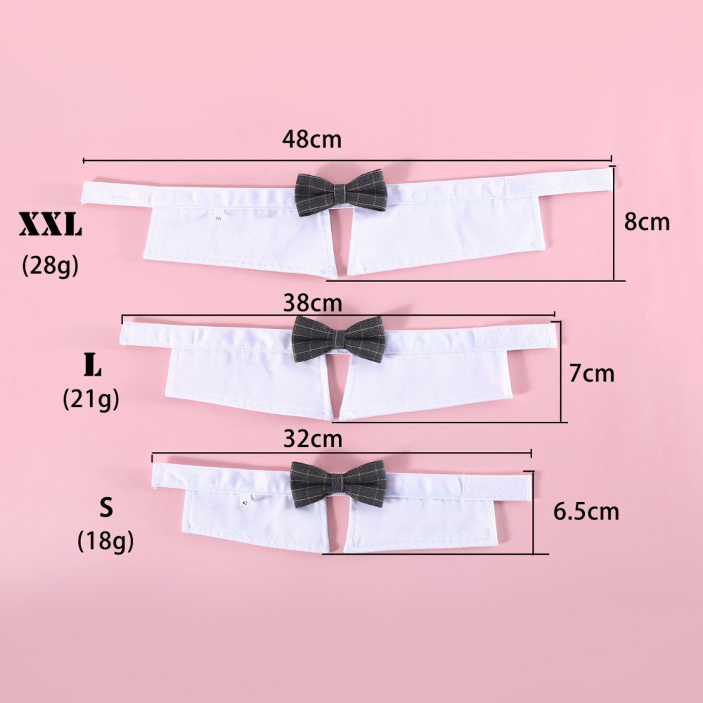 【汪喵森活】 寵物婚禮配件 寵物婚禮 假領子 蝴蝶結 寵物結婚 柯基 柴犬 貴賓 雪納瑞 哈士奇 婚禮 結婚 領結 婚宴-細節圖3