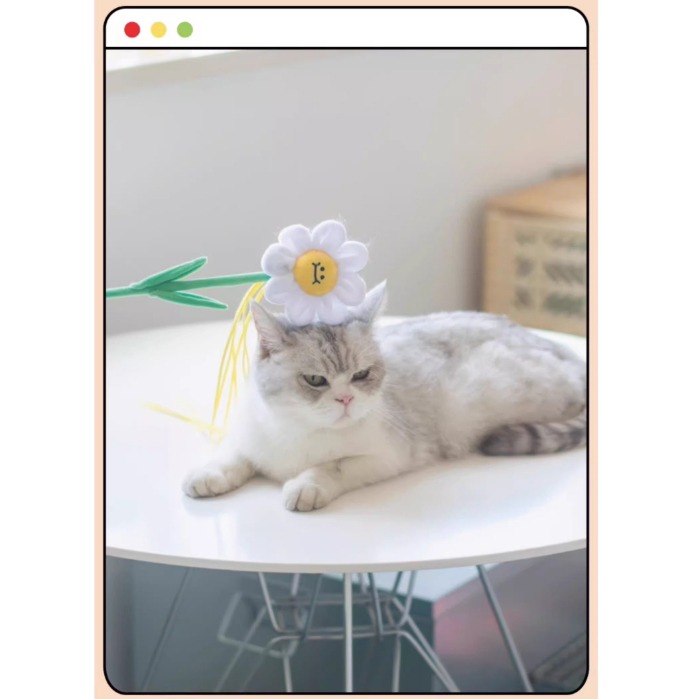 【汪喵森活】 花花逗貓棒 貓薄荷逗貓棒 鈴鐺逗貓棒 仙女逗貓棒 貓玩具 逗貓棒 貓咪玩具 彈力逗貓棒 流蘇逗貓棒 逗貓桿-細節圖4