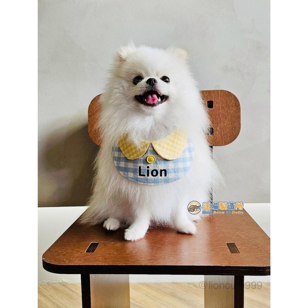 【汪喵森活】 圓領圍兜 10款 圍兜 客製化 寵物口水巾 領巾 寵物領巾 客製領巾 客製化領巾 客製口水巾 狗狗口水巾-細節圖7
