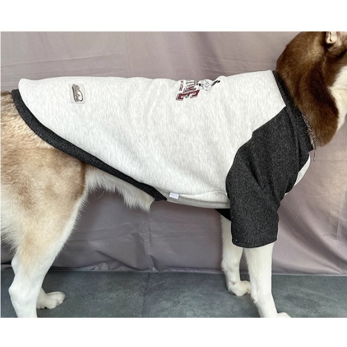 【汪喵森活】 美式復古風 揮手熊熊 寵物衛衣 T恤 柴犬 柯基 狗衣服 黃金獵犬 拉不拉多 薩摩耶 米克斯 邊境 巨貴-細節圖8