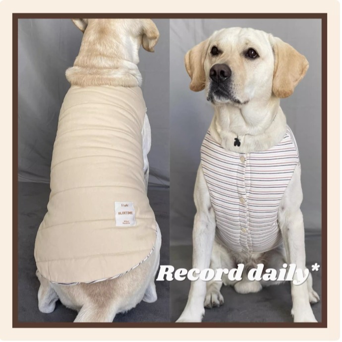 【汪喵森活】 丹麥記憶 3色雙面兩穿 防風 40kg內 秋冬服飾 黃金獵犬 拉不拉多 薩摩耶 西高地 米克斯 邊境 巨貴-細節圖4