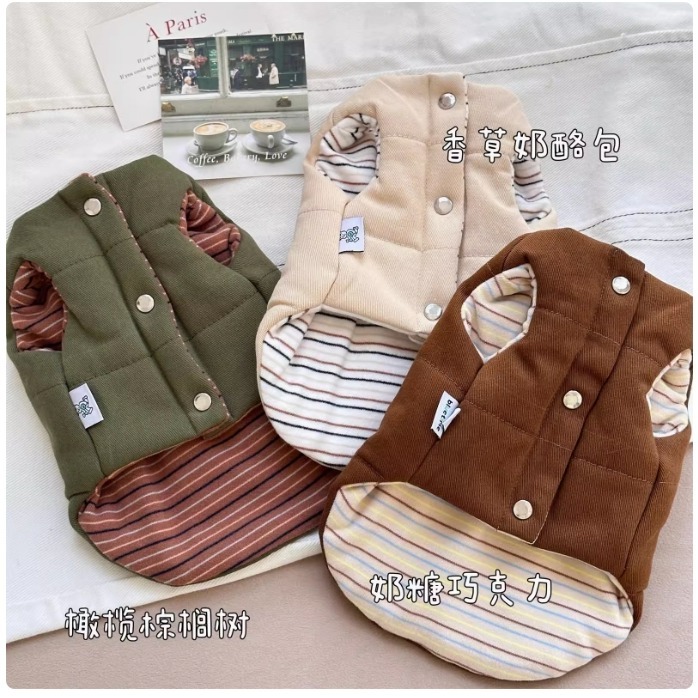 【汪喵森活】 丹麥記憶 3色雙面兩穿 防風 40kg內 秋冬服飾 黃金獵犬 拉不拉多 薩摩耶 西高地 米克斯 邊境 巨貴-細節圖5