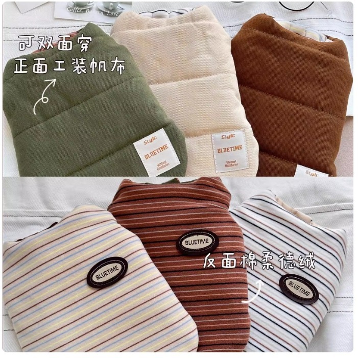 【汪喵森活】 丹麥記憶 3色雙面兩穿 防風 40kg內 秋冬服飾 黃金獵犬 拉不拉多 薩摩耶 西高地 米克斯 邊境 巨貴-細節圖7