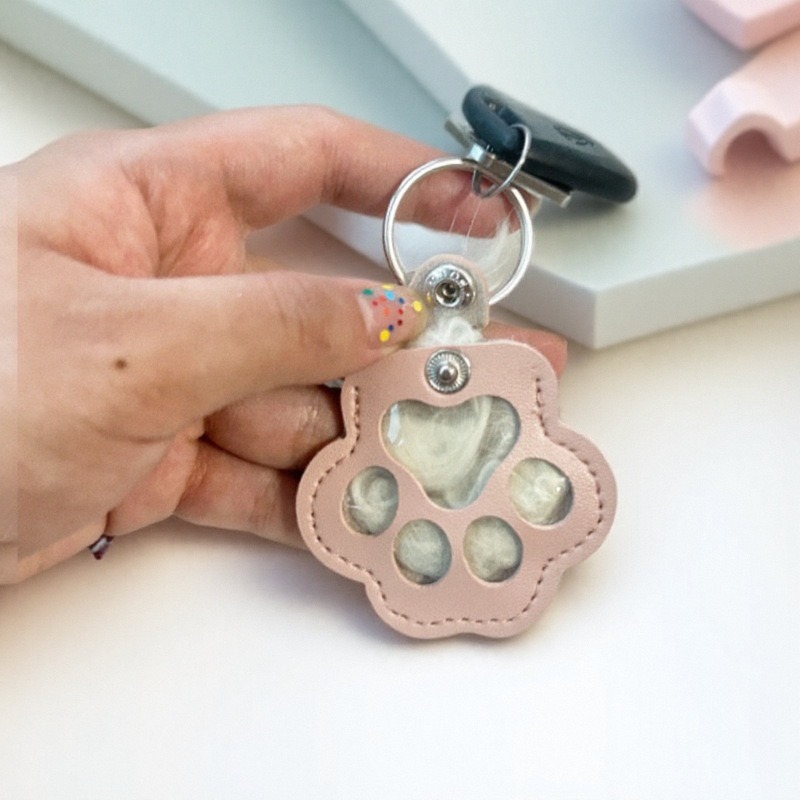 【汪喵森活】 寵物毛髮收集 鑰匙扣 寵物紀念吊飾 狗毛收集 狗毛蒐集吊飾 貓毛收集吊飾 寵物毛髮收集 貓毛收納 寵物蒐集-細節圖6