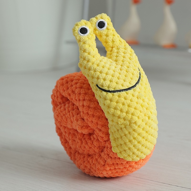 【汪喵森活】 超長玩具 狗狗 蝸牛 狗玩具 藏食玩具 發聲玩具 寵物玩具 發聲玩偶 咬咬玩具 益智玩具 嗅聞玩具 陪伴-細節圖5