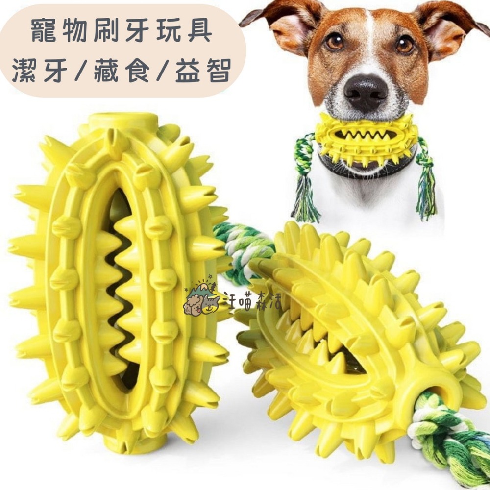【汪喵森活】 仙人球 潔齒玩具 刷牙玩具 藏食玩具 發聲玩具 寵物玩具 狗牙刷 咬咬玩具 益智玩具 嗅聞玩具 潔牙-細節圖10