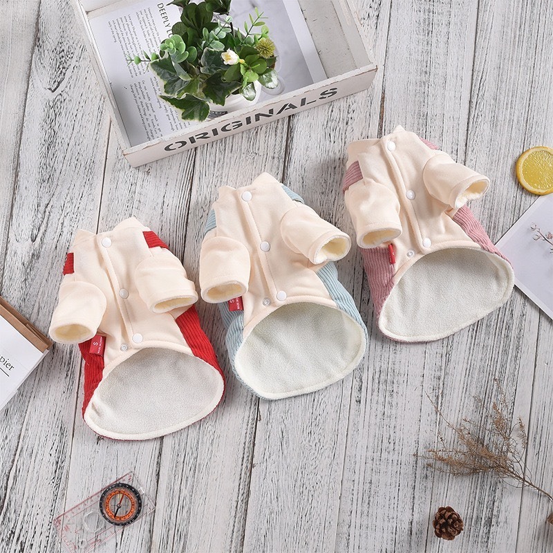 【汪喵森活】布丁狗 假兩件 寵物背心 狗衣服 寵物衣服 秋冬服飾 中型犬 雪納瑞 西高地 比熊 柯基 柴犬 洋裝-細節圖5